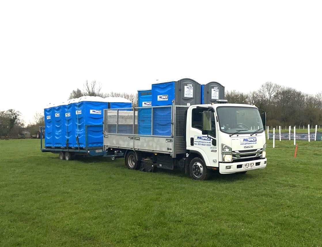 CHEMICAL TOILET DELIVERY FOR HAMPSHIRE EVENTS COMPANY