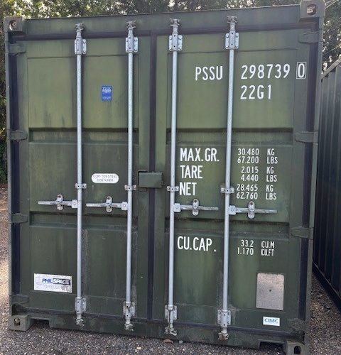 20ft x 8ft Container – (lined and insulated) – HF 3997 – £1875 + VAT