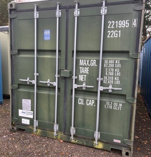 HF 4000 – 20ft Container Lined c/w Electrics – £2100 + VAT