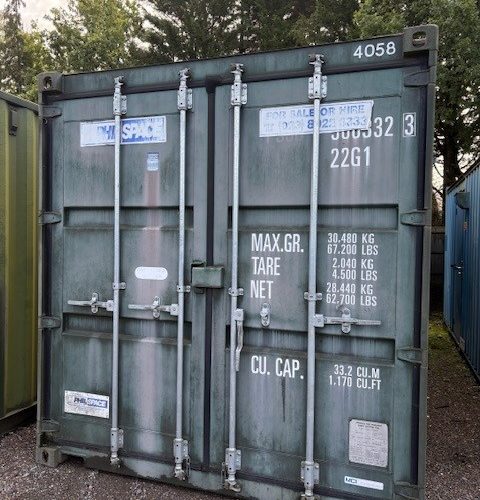 20ft x 8ft Container – Lined, Insulated c/w Electrics – HF 4058 – £1950 + VAT