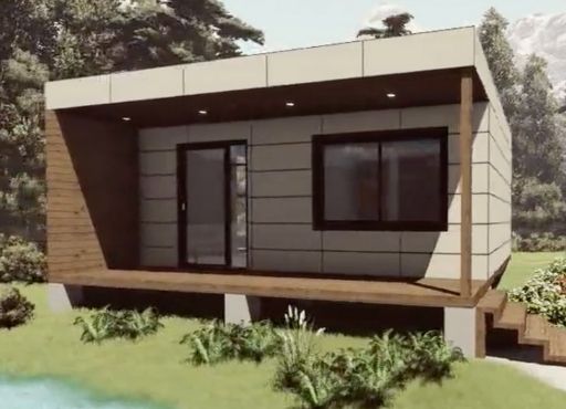 Thermal clad high-quality portable container house