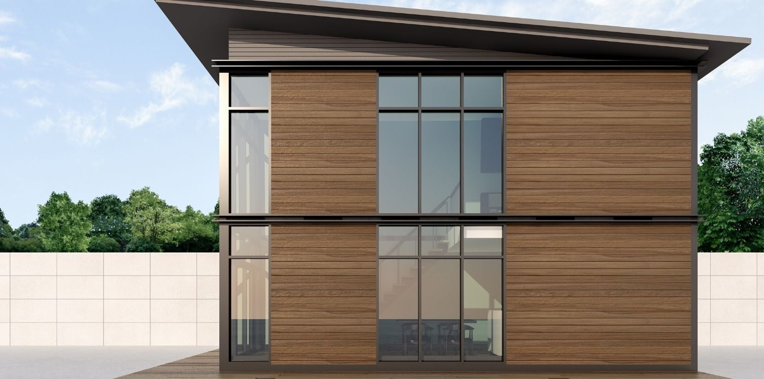 CONTAINER THERMOCLADDING: STANDING OUT BY BLENDING IN