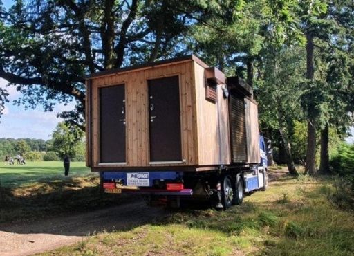 ThermoWood® clad canteen unit