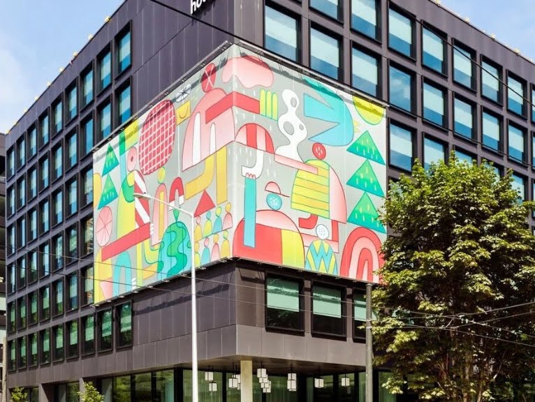 A CitizenM hotel in Seattle