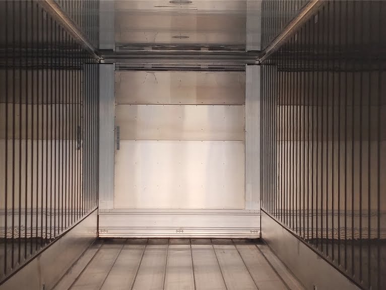 The interior of a philspace reefer container