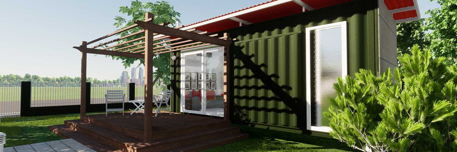 HOW CAN YOU USE SHIPPING CONTAINERS IN YOUR GARDEN?