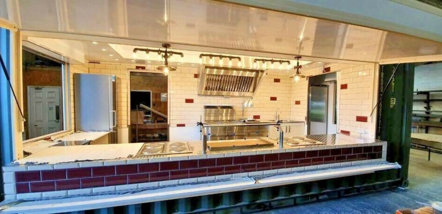 SUMMER SHIPPING CONTAINER KITCHEN CONCEPTS