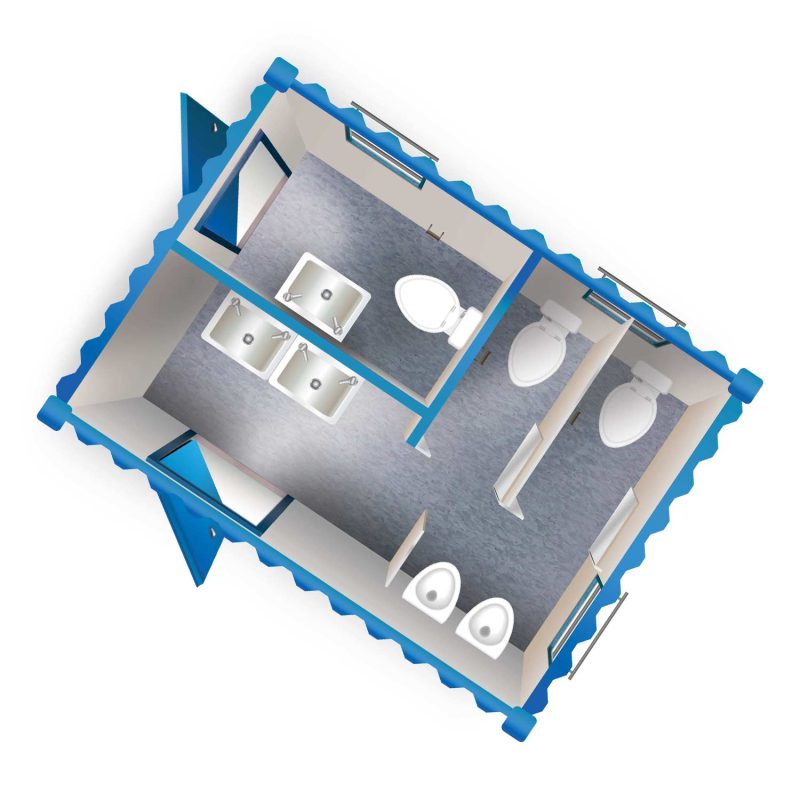 Portable Toilet Blocks for Sale & Hire Philspace, Hampshire UK