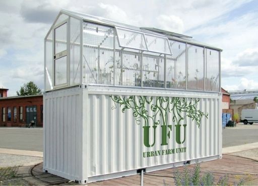 Urban farm unit by Damian Chivialle
