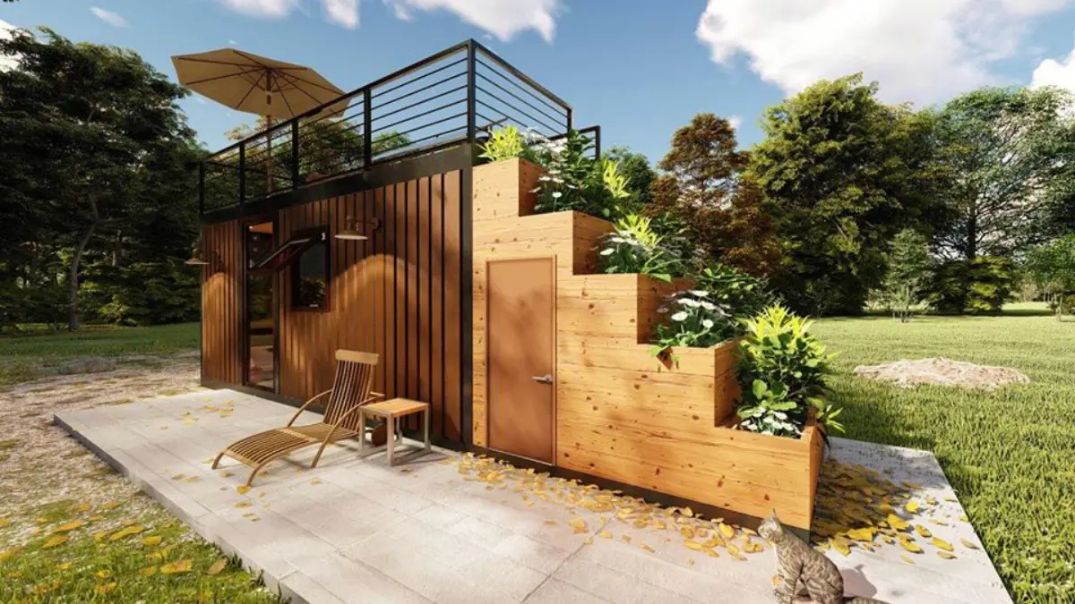 THE MOST SEAMLESS SHIPPING CONTAINER GARDEN INSTALLATIONS